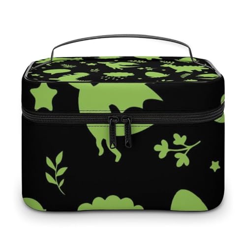 メイクボックス コスメ収納 大容量 かわいい恐竜 恐竜の卵 化粧ポーチ 化粧品入れ メイク収納ケース 軽量 持ち運び アクセサリー 小物入れ おしゃれ 旅行 出張用 プレゼント