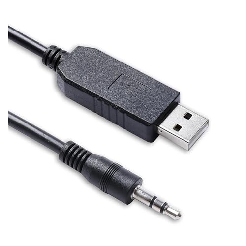 Skcvmn GTMedia V7 V8 Super Satellite Receiver SAT TV Box Flash Refresh Update Prolific USB to RS232 Serial Update Upgrade Flash Cable (Size : 1.8m, Color : Gray)