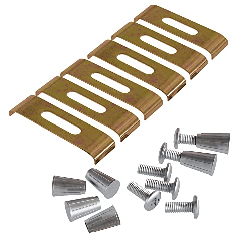 Dowell Undermount Kitchen Sink Clips Sink Brackets Kitchen Sink Supports Sink Clips - 6011-11 - 6 Clips/Screws/Anchors