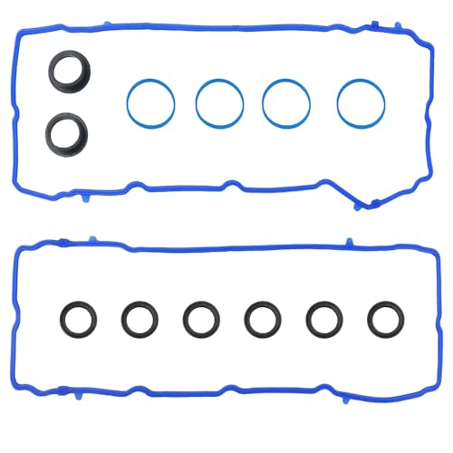 VS50805R Engine Valve Cover Gasket Set for 2011-2020 Dodge Jeep Chrysler Ram Challenger Charger Journey Durango Wrangler Town and Country 200 300 1500 Grand Caravan Avenger Cherokee ProMaster 3.2 3.6