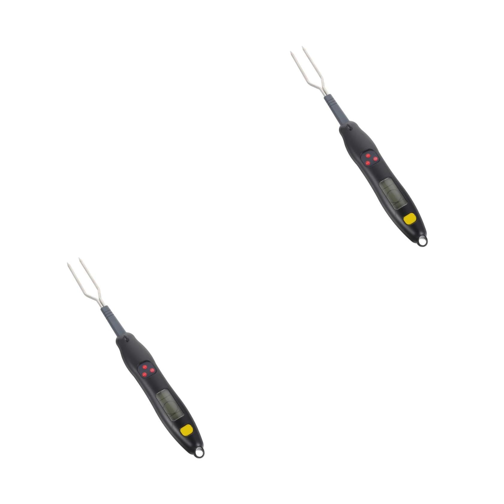 Abaodam 2 Pezzi Termometro Elettronico per Carne con Indicatore Temperatura Bbq per Grigliate e Precisa per Maiale per Grigliate Outdoor Domestica