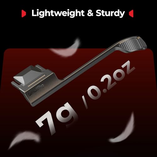 SMALLRIG Empuñadura para Pulgar con Cubierta para Zapata para FUJIFILM X-E5 (Negro) - 5452 - imagen 6