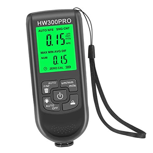 Calibrador digital para grosor de pintura automotriz miniatura 1