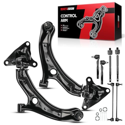 Torchbeam Front Lower Suspension Control Arm Kit For 2009-2012,2014 Fit 2013 Fit Base/Sport 8Pcs