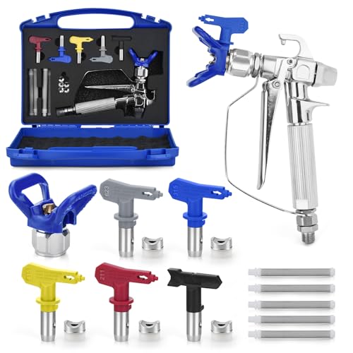 13Pcs Airless Paint Sprayer Gun Kit,3600 PSI High Airless Paint
