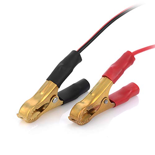 Ajcoflt 12 V 24 V Feminino Cigarro de Isqueiro Do Carro Tomada para Bateria Jacaré Crocodilo Clipes