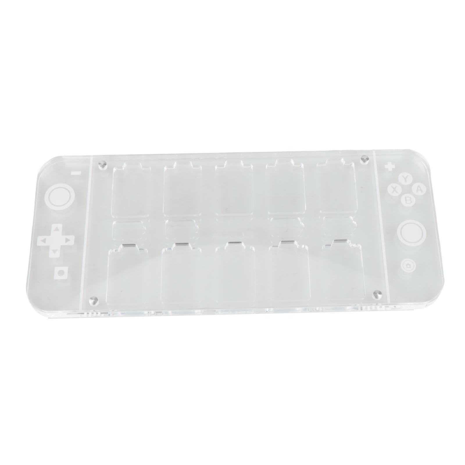 Estuche de Almacenamiento con Ranura para Tarjetas, acrílico, Ligero, para decoración de Mesa, portátil, protección, Multifuncional, Compacto, Rectangular