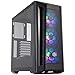 Cooler Master MasterBox MB511 RGB - ATX-PC-Gehäuse mit Mesh-Front, 3 x 120 mm vorinstallierten Lüftern, Glasseitenwand, flexiblen Luftstromkonfigurationen