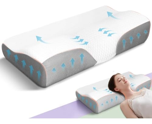 Travesseiro Cervical Ortopédico Coluna Viscoelástico D40 - Com Su...