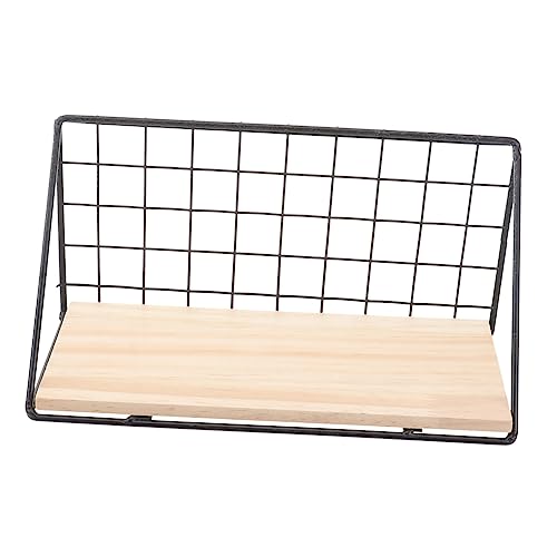 ADOCARN Estante De Pared Pequeño Balda De Rejilla Metalica Decoración Hogar Baño