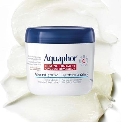 Aquaphor Healing Ointment, Multipurpose Ointment for Dry, Cracked...
