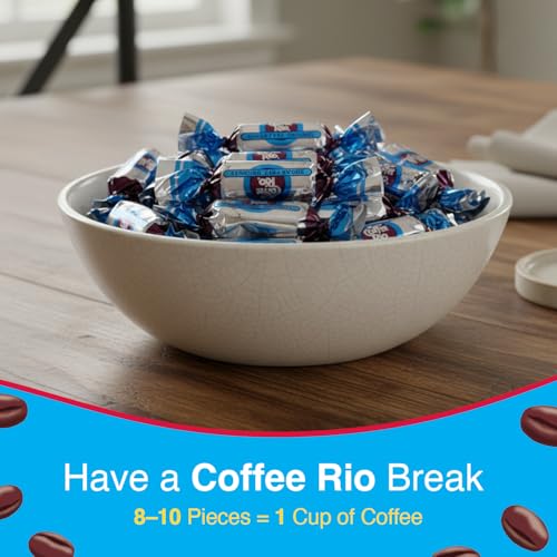 Coffee Rio Assorted Flavors Sugar Free Coffee Candy (Caffé Latté, Original, & Espresso), 24 oz Tub (130 Gourmet Mix) - Individually Wrapped Hard Candies Blended w/Fresh Dairy Cream - Kosher Certified - image 7