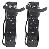 2 ganchos de almacenamiento de pared para bicicletas.