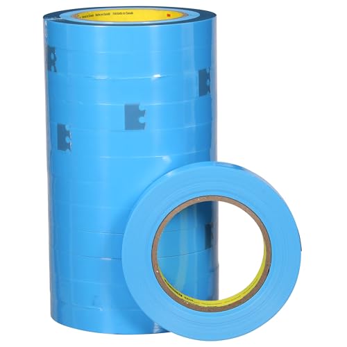 Image of Scotch Film Strapping Tape 8896 Blue, 18 mm x 55 m (Case of 48)