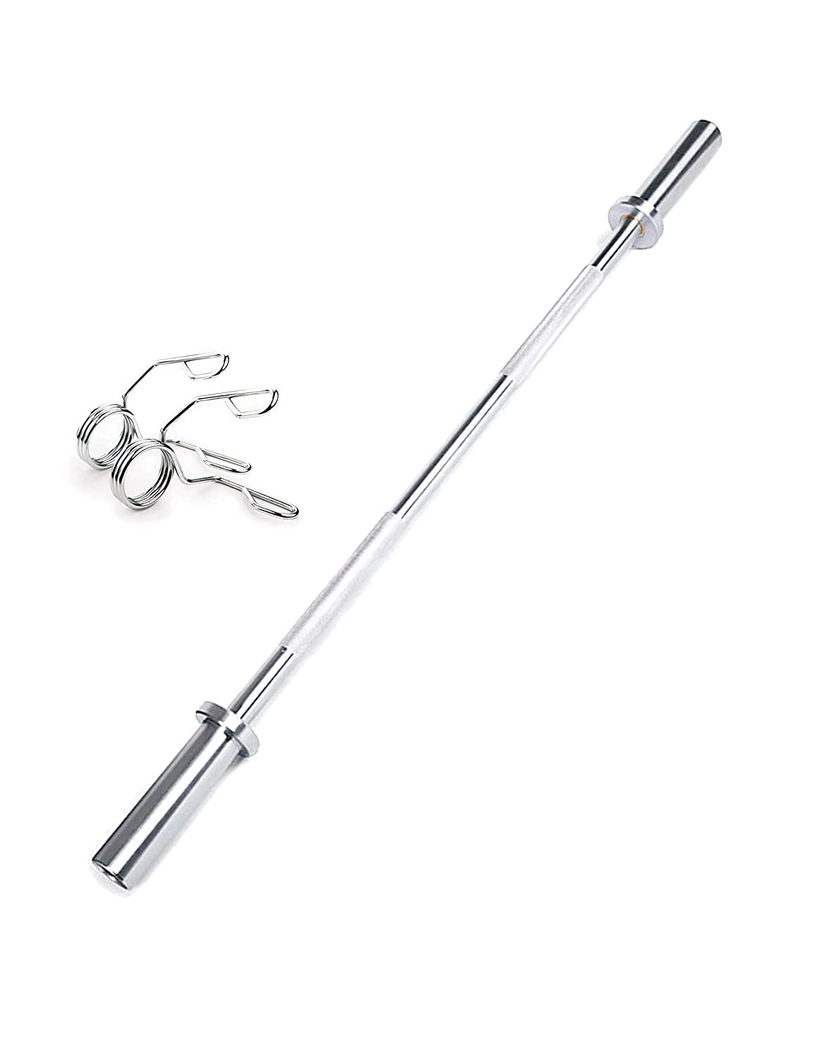 Ranac Sports Solid Chrome 3 feet Straight Gym Rod,26 mm Thickness Barbell Bar,Straight Weight Bar with 2 Locks (B0CFH9LS14) Amazon Price History, Amazon Price Tracker