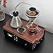 Barisieur Coffee Alarm Clock Coffee Maker- Black Walnut