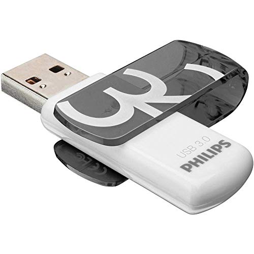 Philips Vivid Edition Super Speed USB 3.0 unitĂ flash USB 32 GB con cappuccio girevole per PC, laptop, computer, archiviazione dati, velocitĂ di lettura fino a 100 MB/s