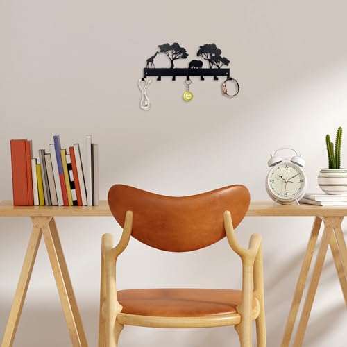 Boowoodneonmetal KEY HOOKS-15 Metal Key Holder, Key Holder Wall Mounted Key Hooks Organizer Key Hanger Rack Wall Mounted thumb #5