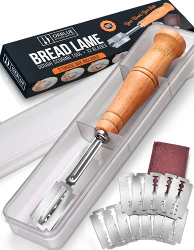 Orblue Premium Bread Lame Dough Scoring Tool, Sourdough Scor...
