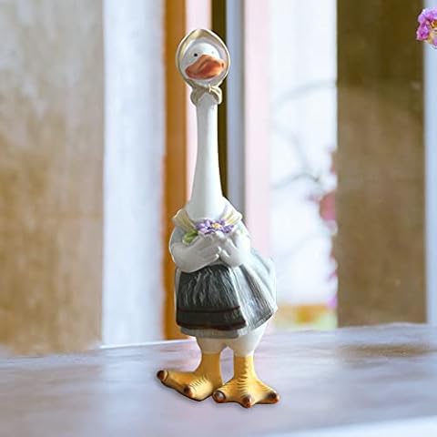 HIAME Duck Family Statue for Home Decoration Cover