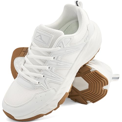 Ablanczoom Womens Sneakers Walking Shoes: Slip on Casual Comfortable Breathable Cushion Tennis Shoe Workout Gym Training Sneaker