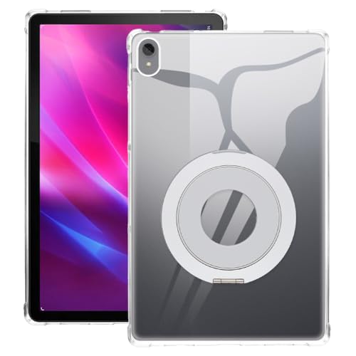 Funda Lenovo Tab P11 Plus con soporte de mesa transparente antishock