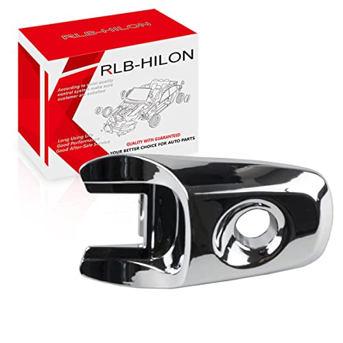 Rlb-Hilon Chrome Exterior Door Handle Lock Cylinder Cover Compatible With Ford Explorer 2011 To 2019 Year, Front Driver Side, Ba1Z-78218A14-A #TOP1