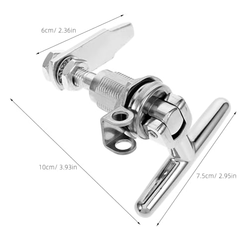 Serrure robuste pour porte de bateau évitant les ouvertures en navigation - 2