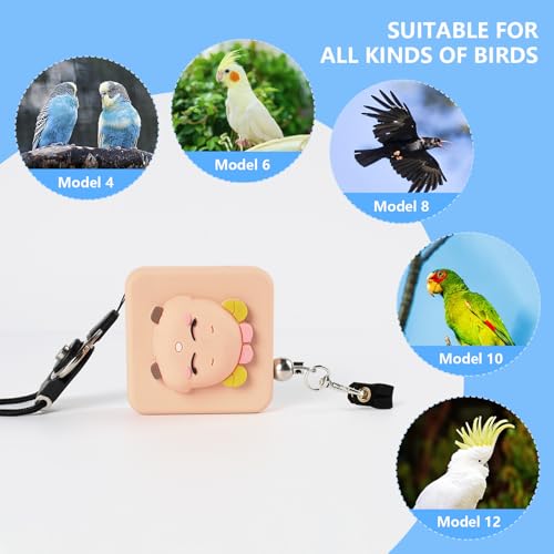 Image of Bird Leash, Elyssnova 2024 New Bird Harness, Retractable Parrot Leash, Used for Bird Flight Training, 0-20 Feet Freely Adjustable, Suitable for Various Birds