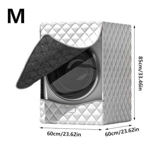 Cubierta de lavadoras para solucionar polvo en terrazas protector de carga frontal 5