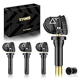 PUMBOAT TPMS 433Mhz GM Tire Pressure Monitoring Sensor Fit for:-Chevy Silverado 1500 2500 3500（19-22）|Traverse（16-22）|Blazer（19-22）|-GMC Sierra 1500（19-20）|Sierra HD（19-22）|OE#13598773 Kit (4 PCS)