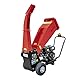Güde Gartenhäcksler GH 5.6-50 (4-Takt Benzinmotor 4,1/5,6 (kW/PS), max. 3600 1/min, Hubraum 212 cm³, Leichtstart, max. 50 mm Aststärke, Spritzschutz, Notausschalter, luftbereifte Räder)