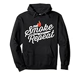 Photo Gallery rub smoke eat repeat funny for men women bbq fans felpa con cappuccio Photo Gallery rub smoke eat repeat funny for men women bbq fans felpa con cappuccio