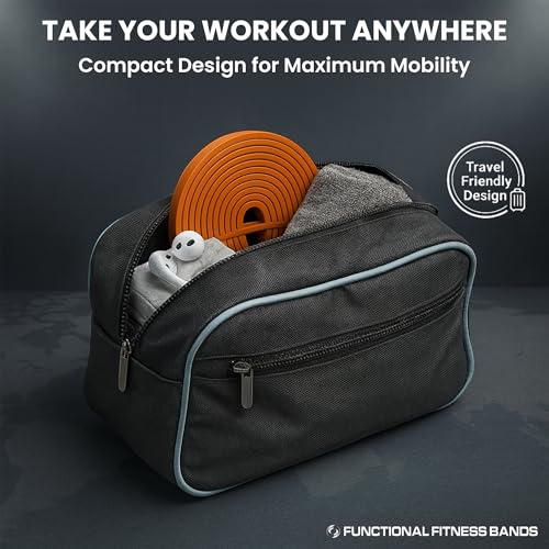 Functional Fitness Pull Up Bands Resistance Bands | Exercise Bands for Working Out | Long Stretch Bands for Exercise, Training Bands, Resistance Bands for Stretching - Image 5