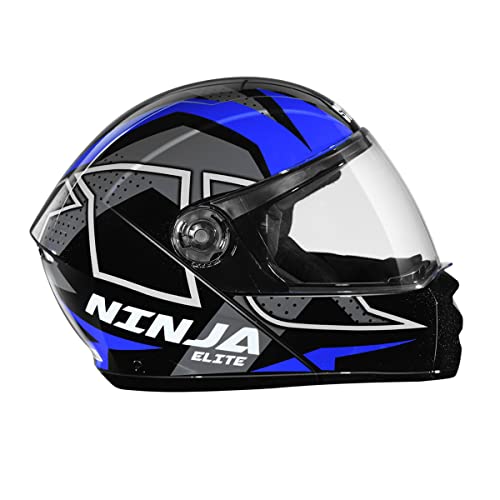 Image of STUDDS Ninja Elite Super D6 FLIP-UP Full FACE Helmet N1 Black-L
