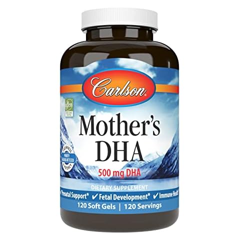 Carlson Mother's DHA Softgels Cover