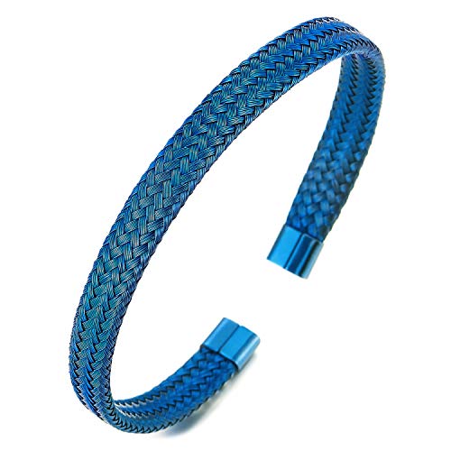 COOLSTEELANDBEYOND Elastico Regolabile, Blu Cavo