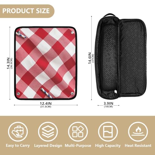 Bolso organizador para planchas y herramientas de cabello miniatura 4
