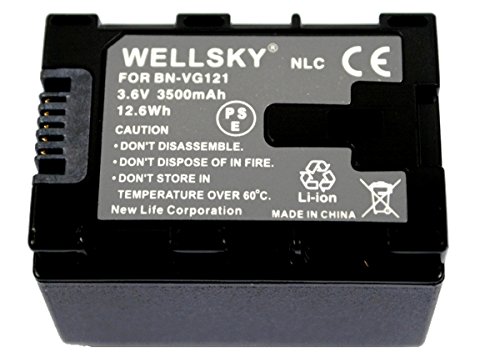 Amazon | WELLSKY BN-VG121 BN-VG129 互換バッテリー [ 純正充電