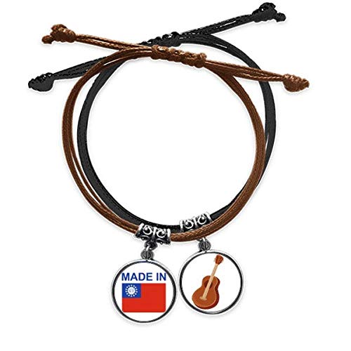 Pulsera Hecho en Myanmar que conecta tu amor por la música y las raíces