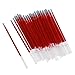 Baoblaze 50 Unids Bolígrafo Recambios Tinta de Gel Termosensible Plumillas 0.5mm Suave de Secado Rápido - rojo