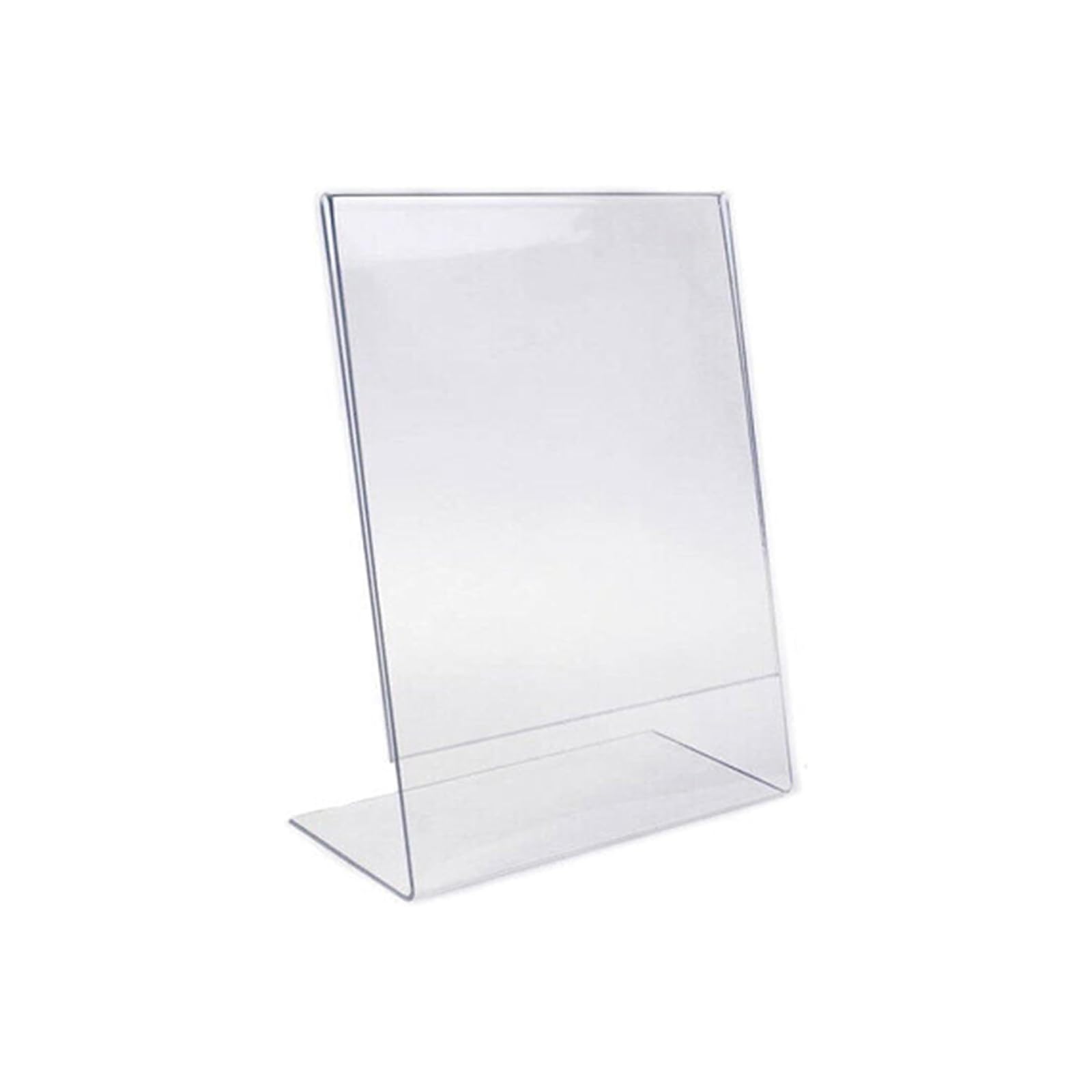 A5 Portrait Acrylic Poster Menu Holder Perspex Leaflet Display Stands (3)