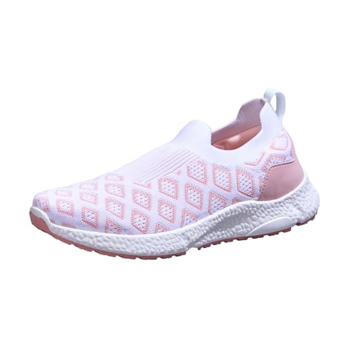 Image of Neeman's Crystal Knit Slip On for Women | Breathable Knit Upper, Cushioned EVA Sole | Lightweight, Flexible Shoes for Everyday Comfort