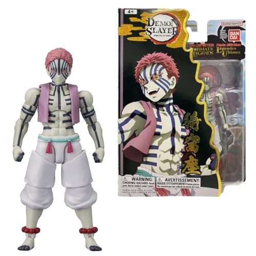 BANDAI - Ultimate Legends HD - Figurine d'action Demon Slayer 12 cm - Akaza - Licence Officielle Demon Slayer - Figurine articulée Akaza - Jouet Enfant 4 Ans et + - VE88967 BANDAI - Ultimate Legends HD - Figurine d'action Demon Slayer 12 cm - Akaza - Licence Officielle Demon Slayer - Figurine articulée Akaza - Jouet Enfant 4 Ans et + - VE88967