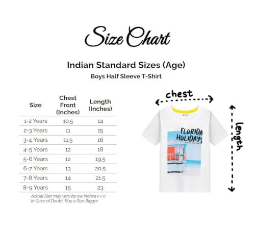 Image of Lush Plush Boys High GSM Cotton Half Sleeve Printed Cotton T-Shirt