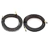 HzdaDeve Open tandriem voor 3D-printer, 2GT 6 mm breed, met koperen gesp, X-as 806 mm, Y-as 741 mm, voor Ender 3 v2