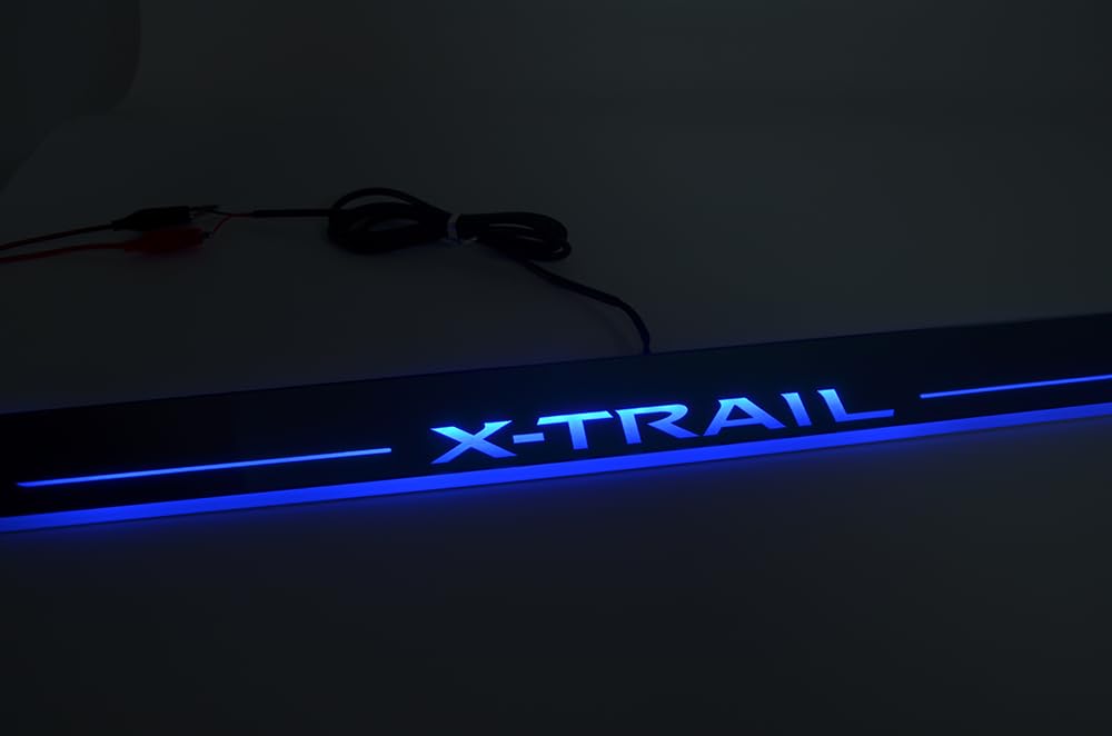 Amazon | X-TRAIL エクストレイル T32 LED スカッフプレート 流れる 