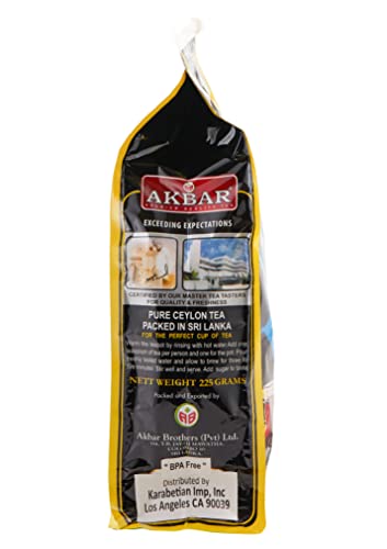 Alghazaleen Earl Grey Tea 7oz Bag Pure Ceylon Loose Earl Grey Tea Leaves 200g Zipper Bag