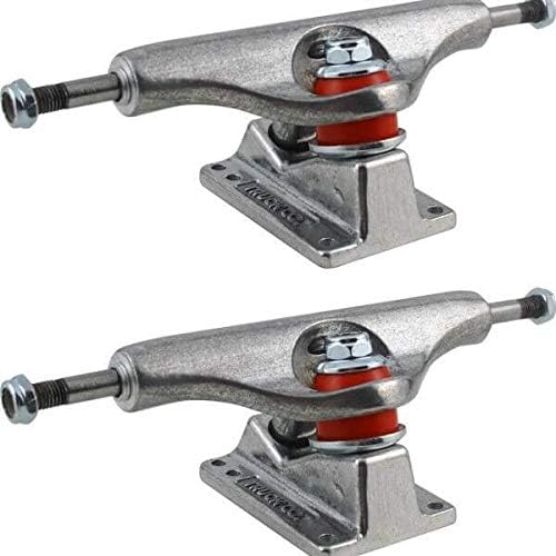 Shadow Silver Skateboard Trucks - 149mm Hanger 8.5 Axle (Set of 2)