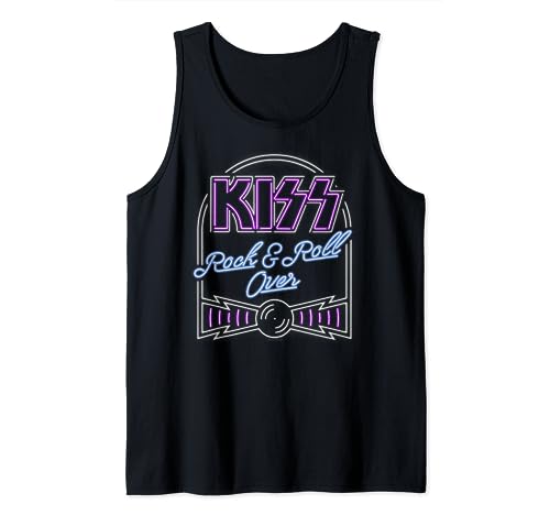 Image of KISS - Neon Rock & Roll Tank Top
